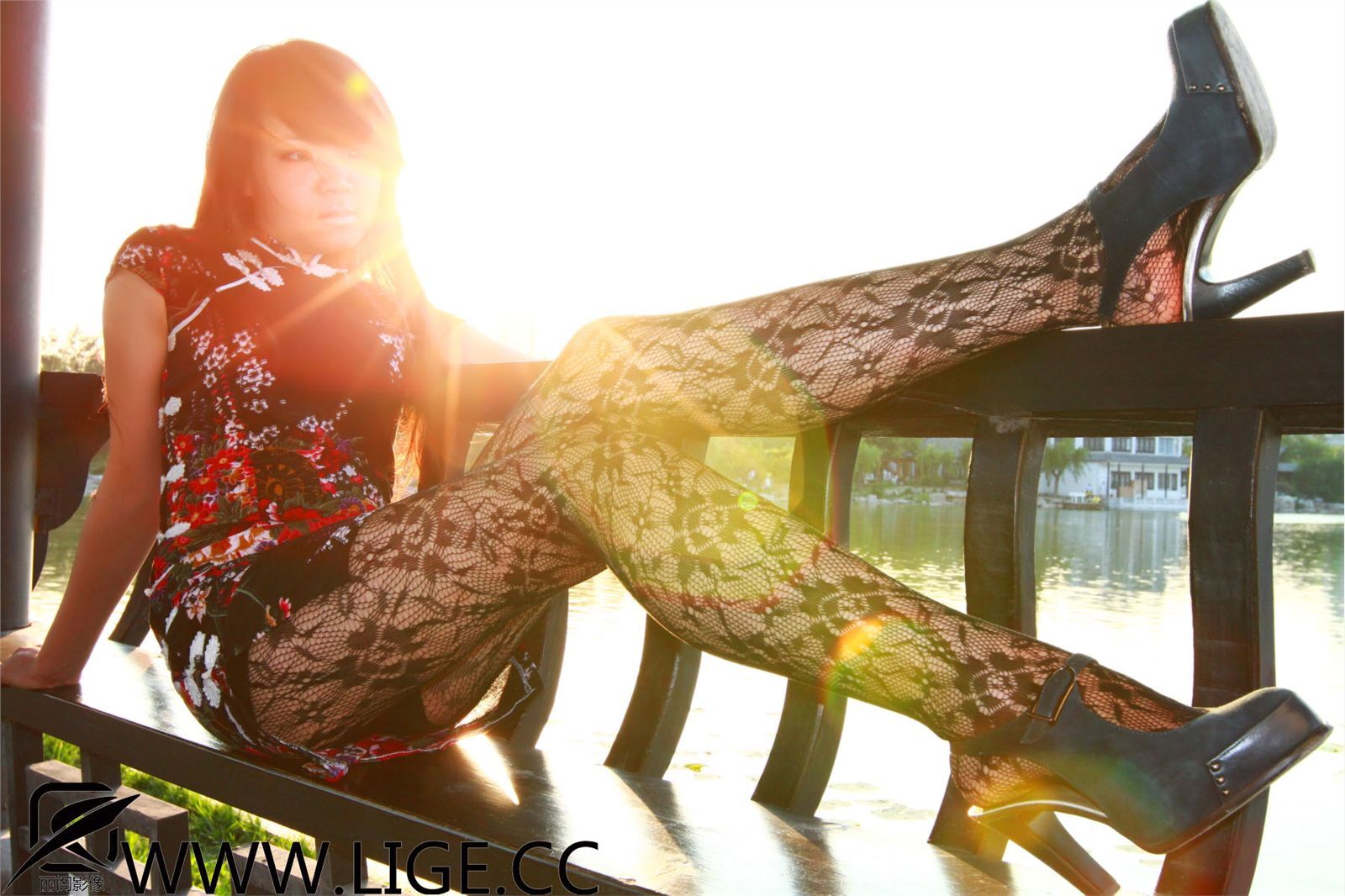 F-No.011 小富  Lige丽阁影像 旗袍黑丝秀