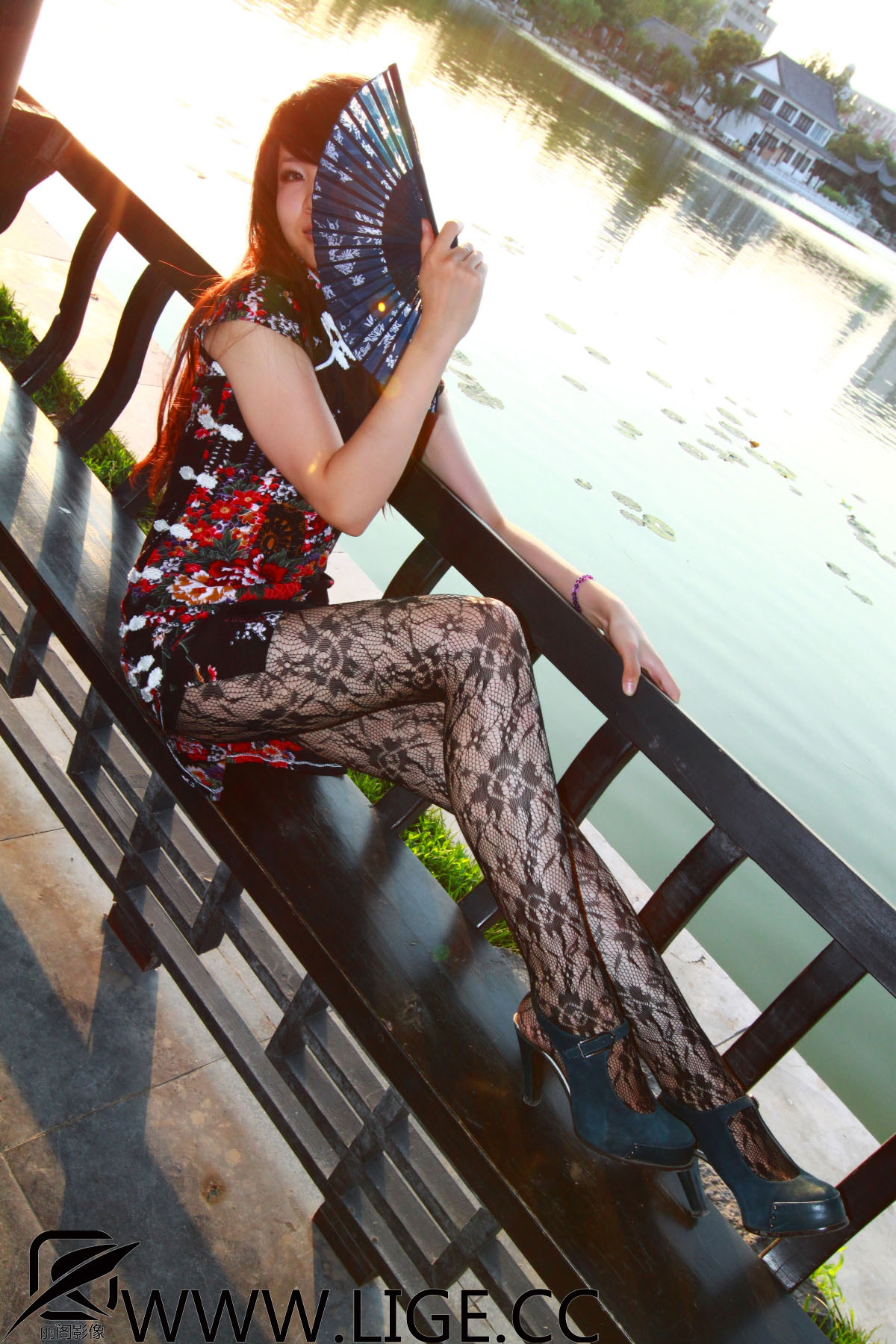 F-No.011 小富  Lige丽阁影像 旗袍黑丝秀