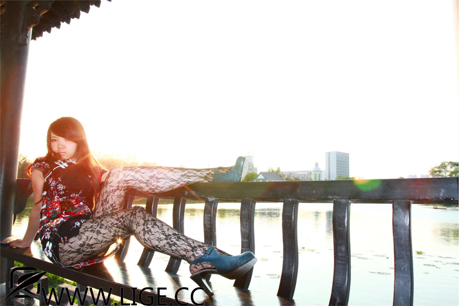 F-No.011 小富  Lige丽阁影像 旗袍黑丝秀