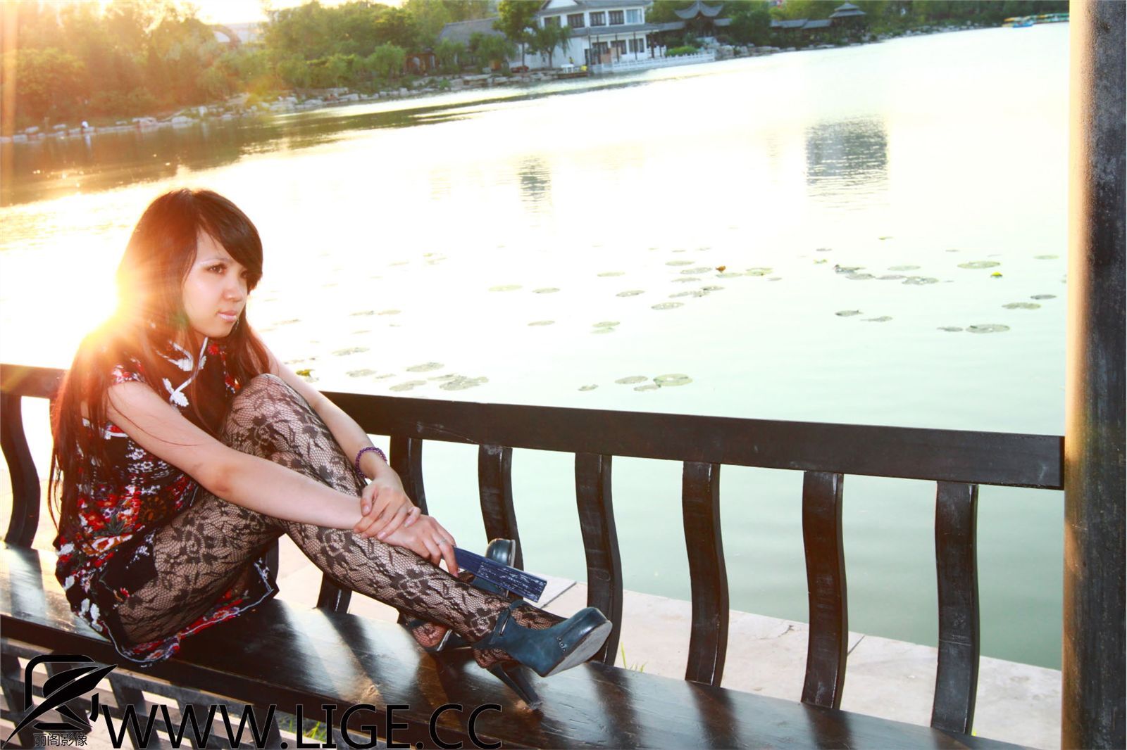 F-No.011 小富  Lige丽阁影像 旗袍黑丝秀