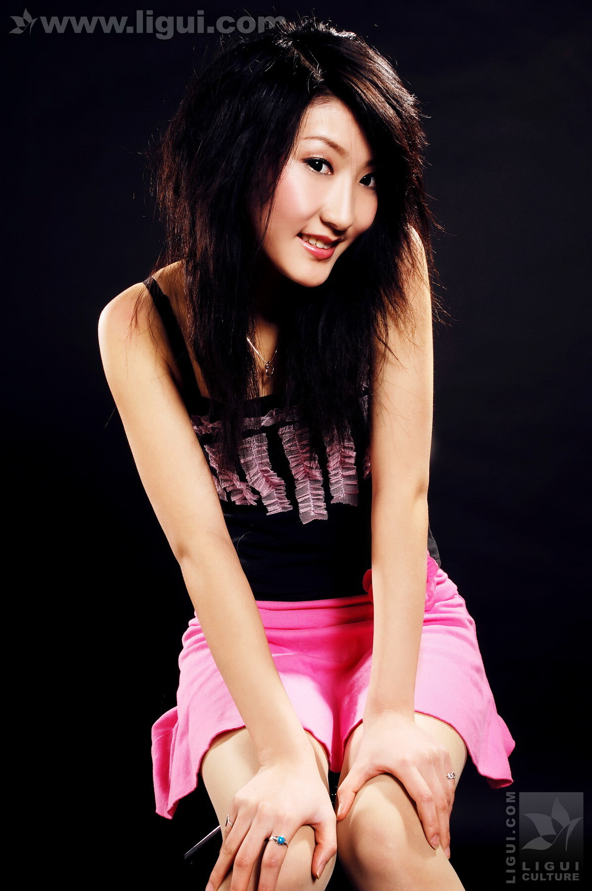 模特陳嘉琦 丽柜 ligui  封面模特真实实拍