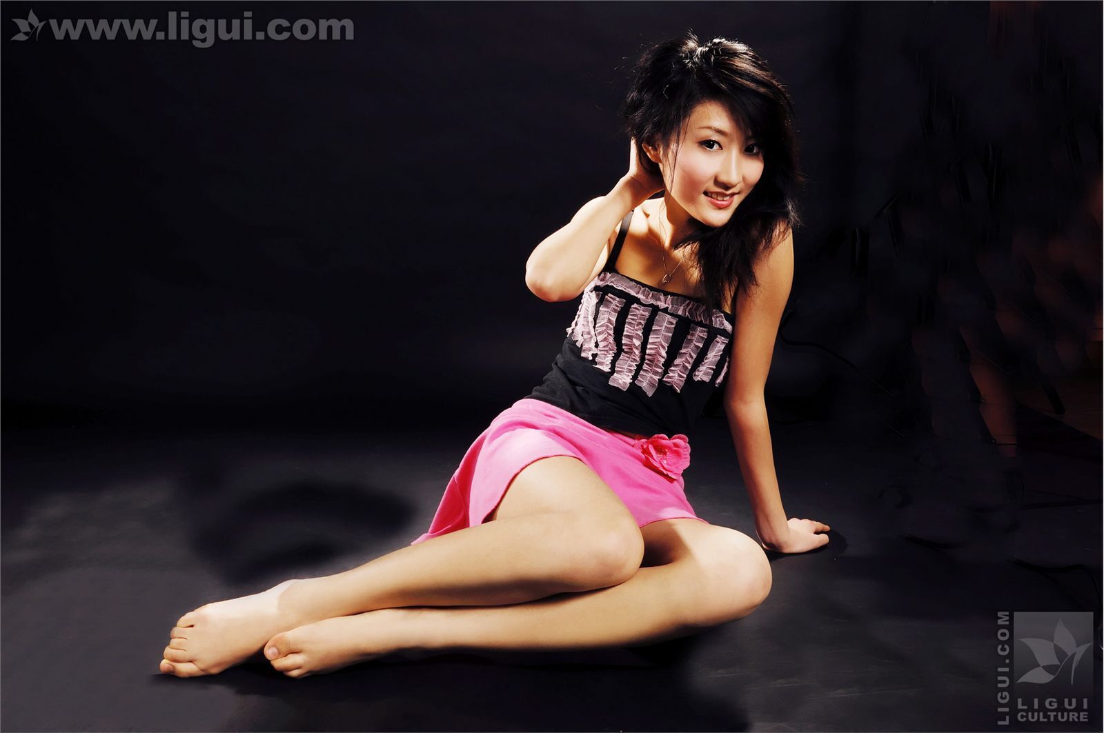 模特陳嘉琦 丽柜 ligui  封面模特真实实拍