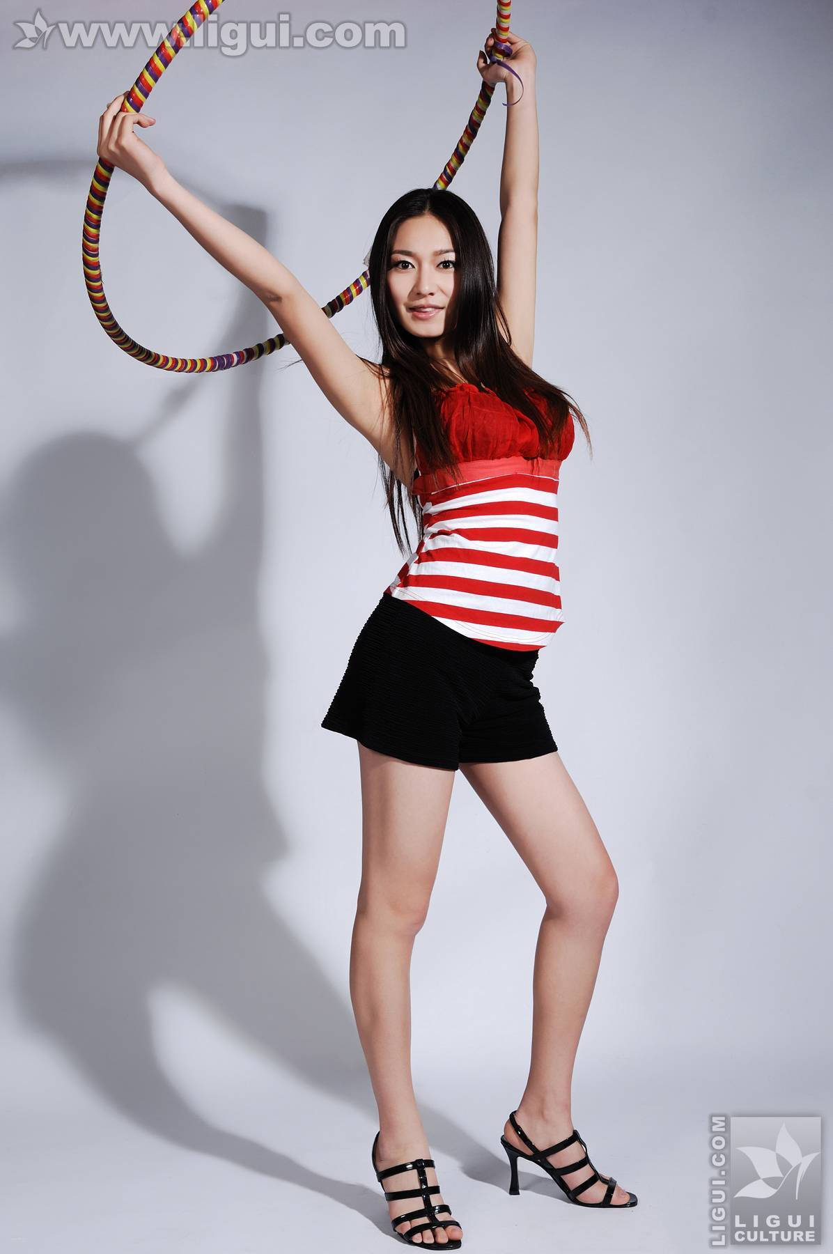 Model 唐靜 健身女教練的幸福生活 丽柜模特套图