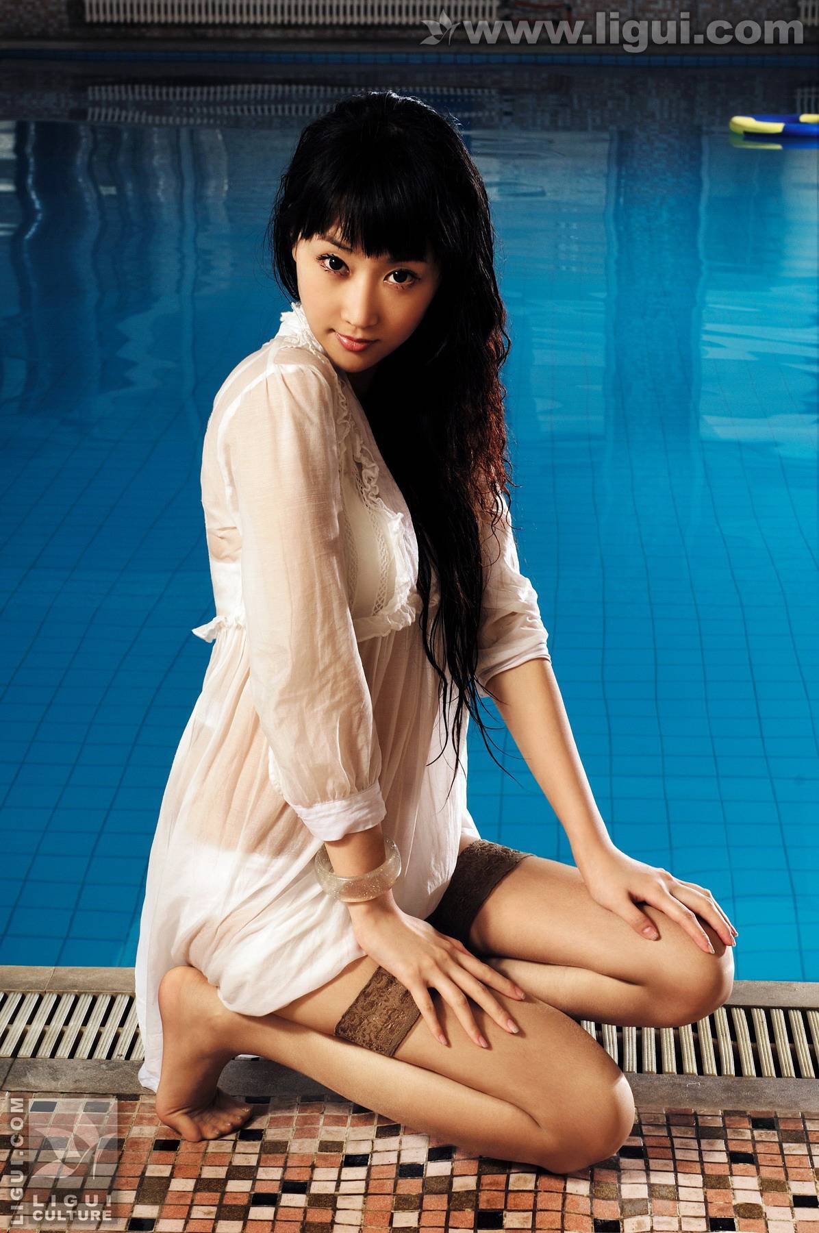 海伦之美轮美奂风姿乍现  丽柜 ligui 丝袜套图