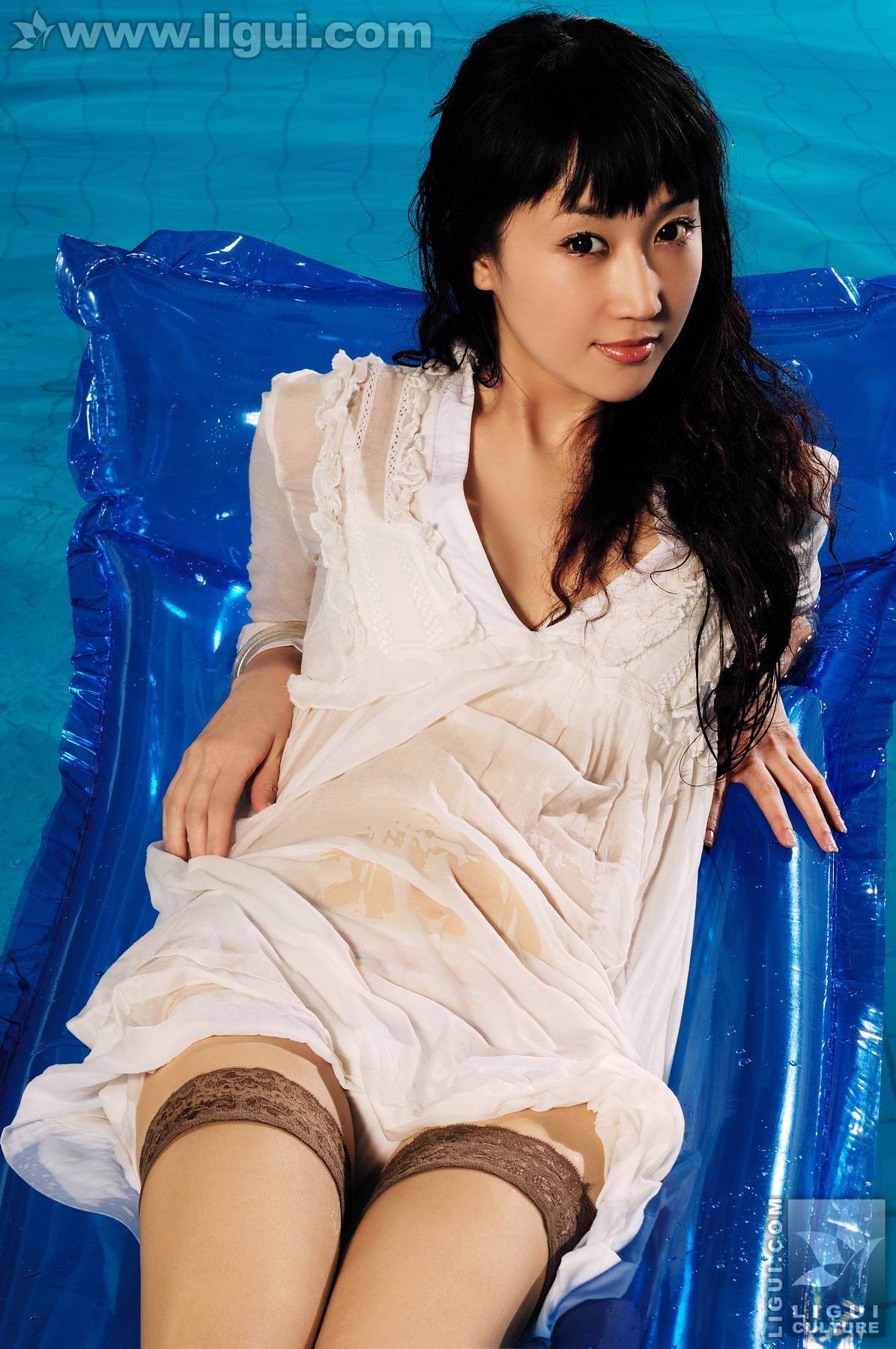 丽柜 ligui 丝袜套图 海伦之美轮美奂风姿乍现[二]