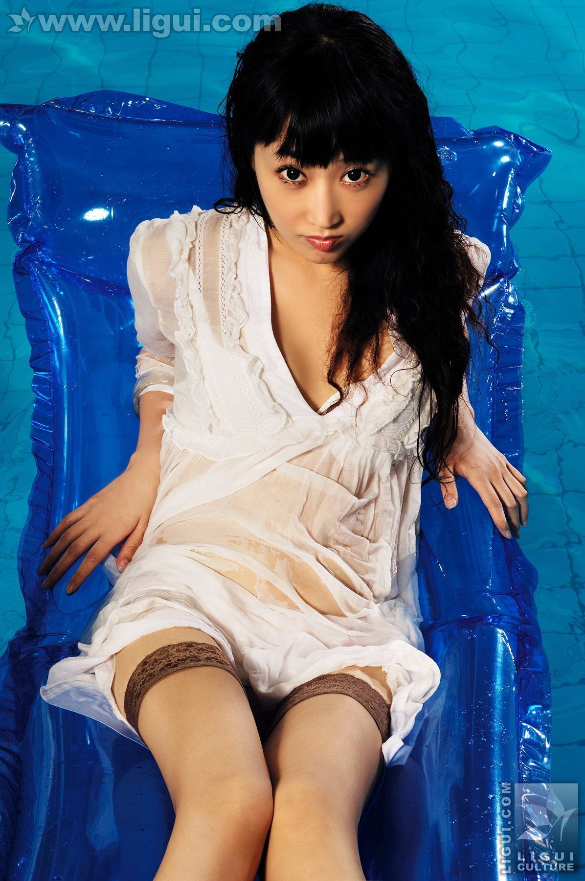 丽柜 ligui 丝袜套图 海伦之美轮美奂风姿乍现[二]