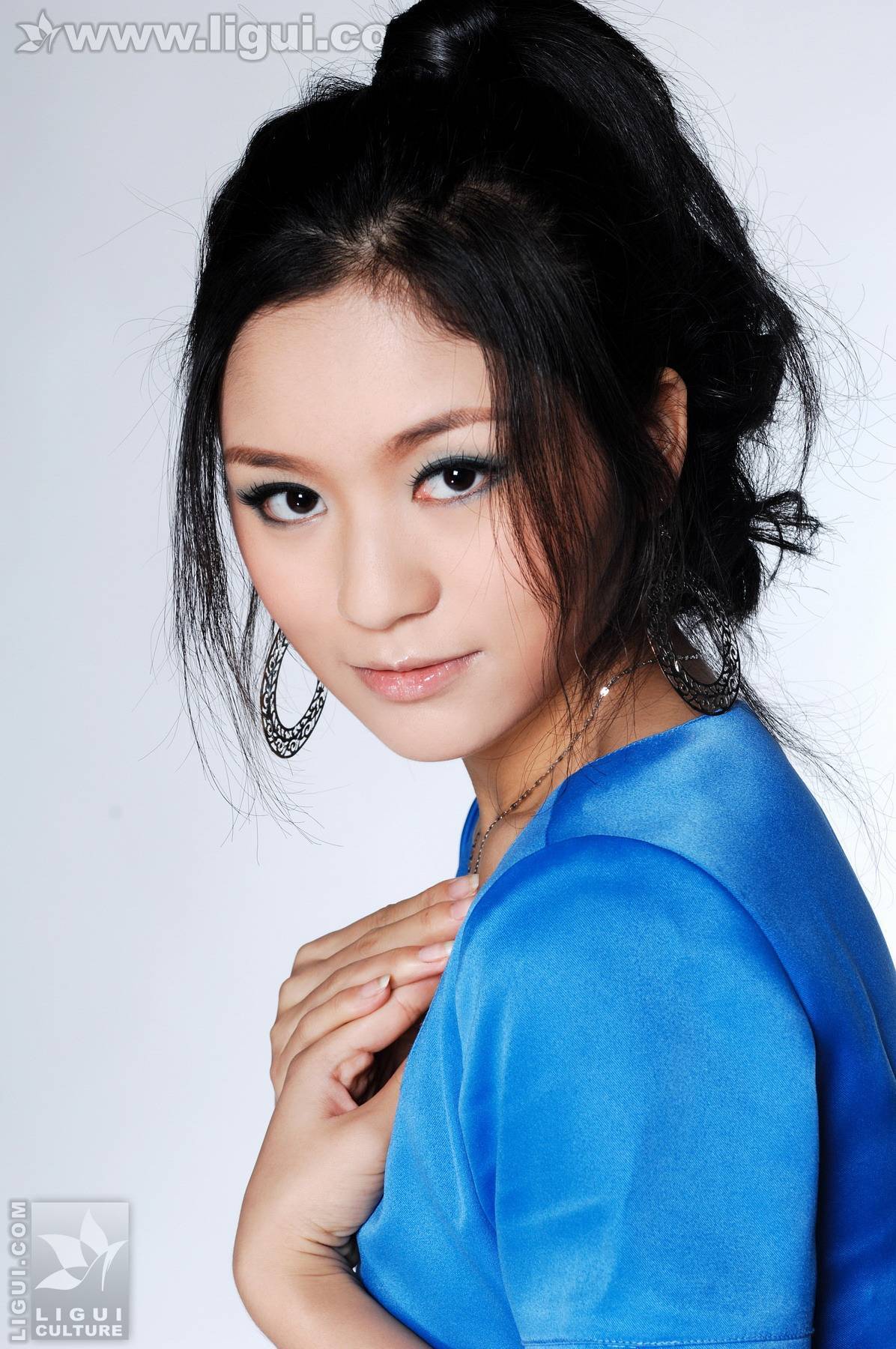 完美氣質藍色誘惑 Model 英子  2010-01-06 Ligui 丽柜