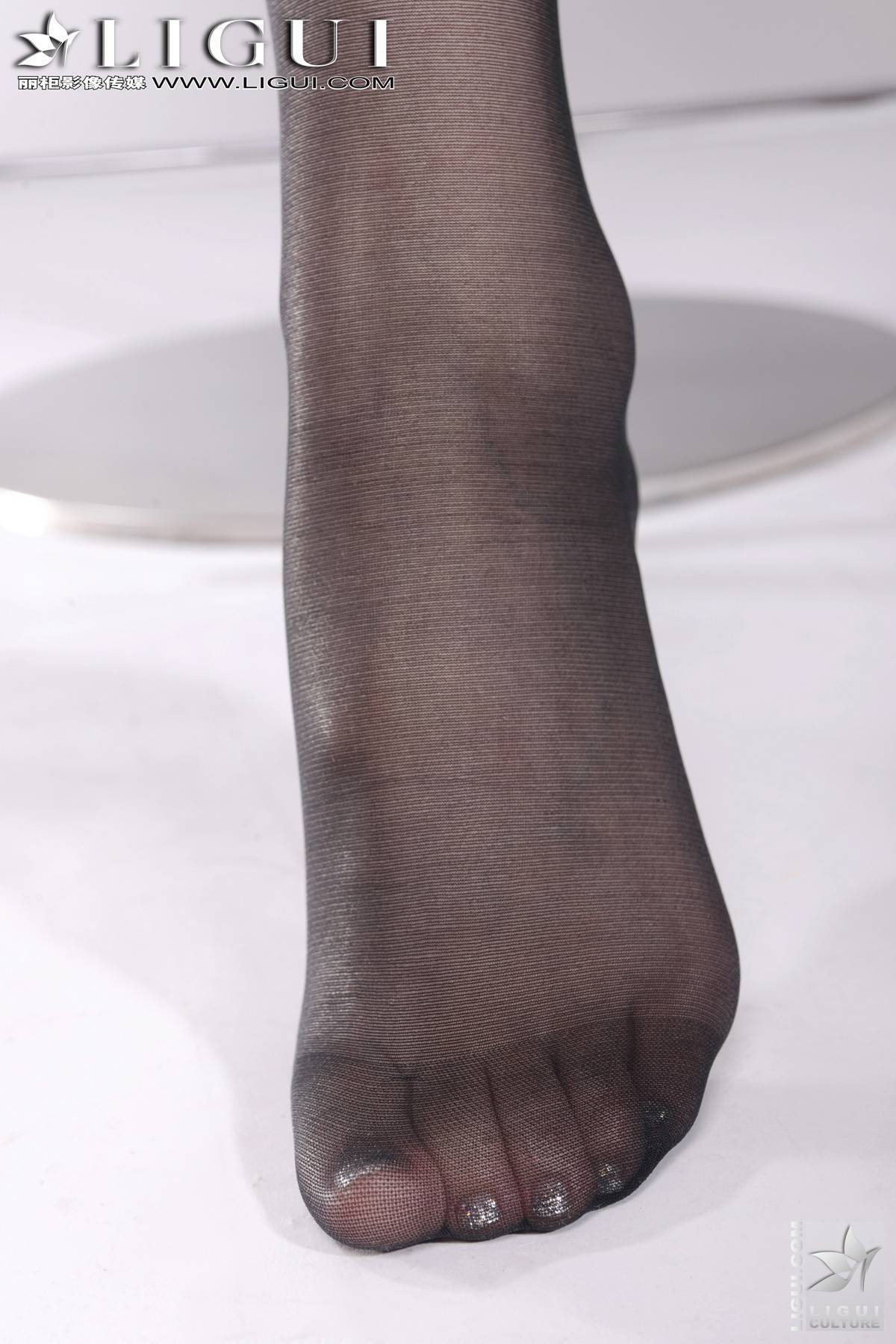 豹紋黑絲的誘惑 Model Vicky [Ligui]丽柜