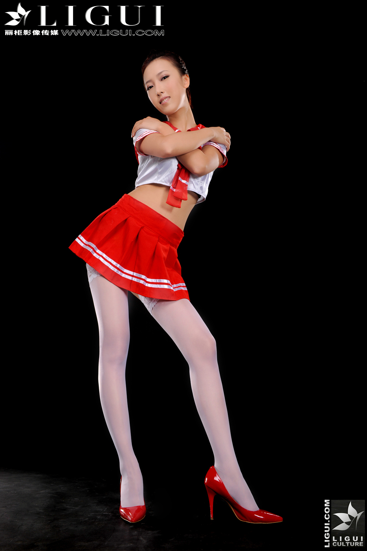 清纯学生妹美美 Model - 美美 [Ligui]丽柜  20111122