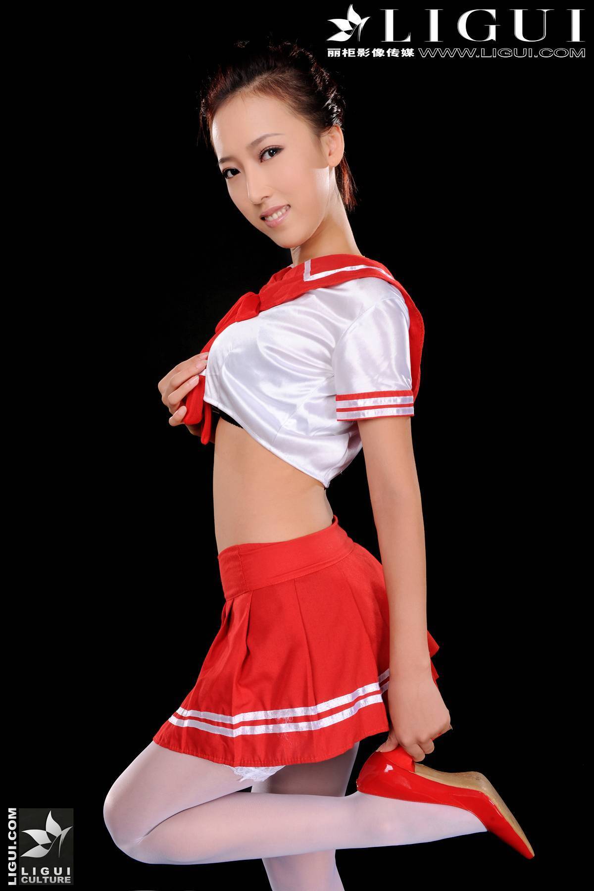 清纯学生妹美美 Model - 美美 [Ligui]丽柜  20111122