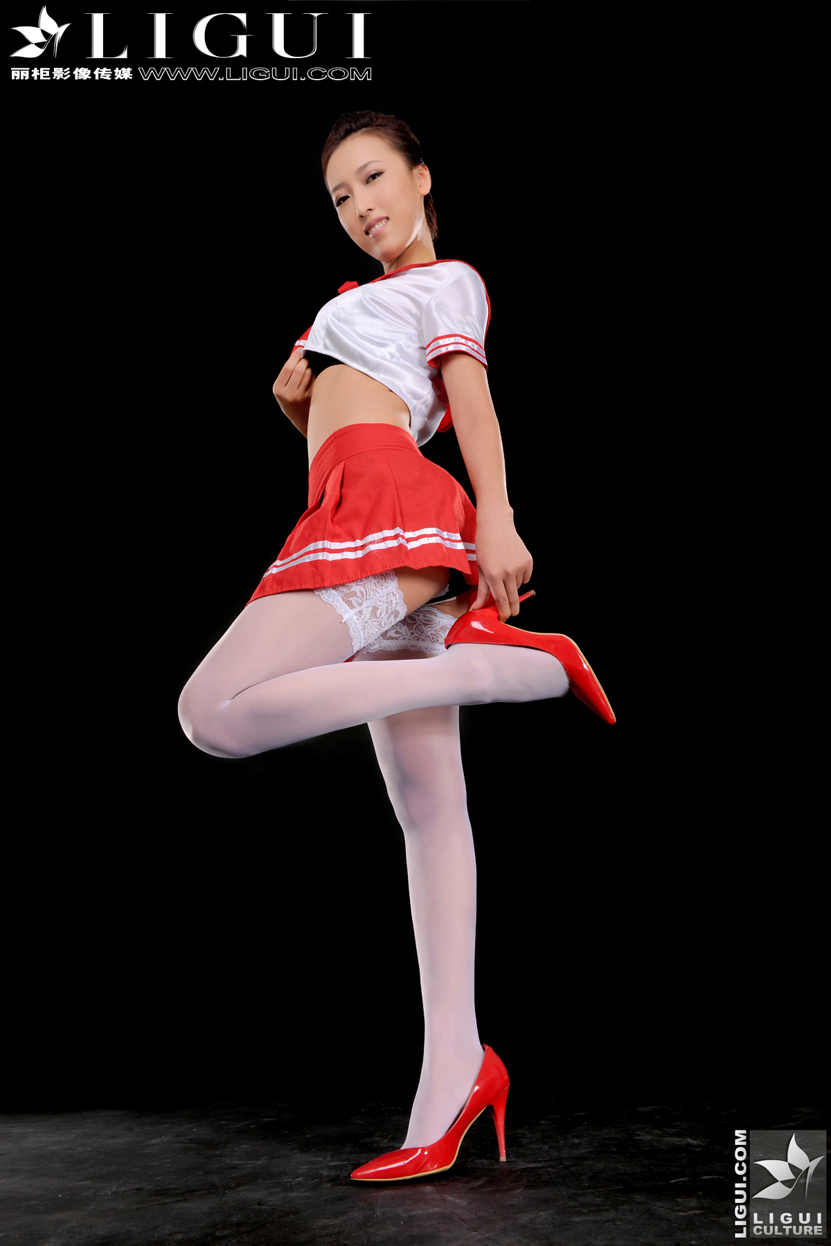 清纯学生妹美美 Model - 美美 [Ligui]丽柜  20111122