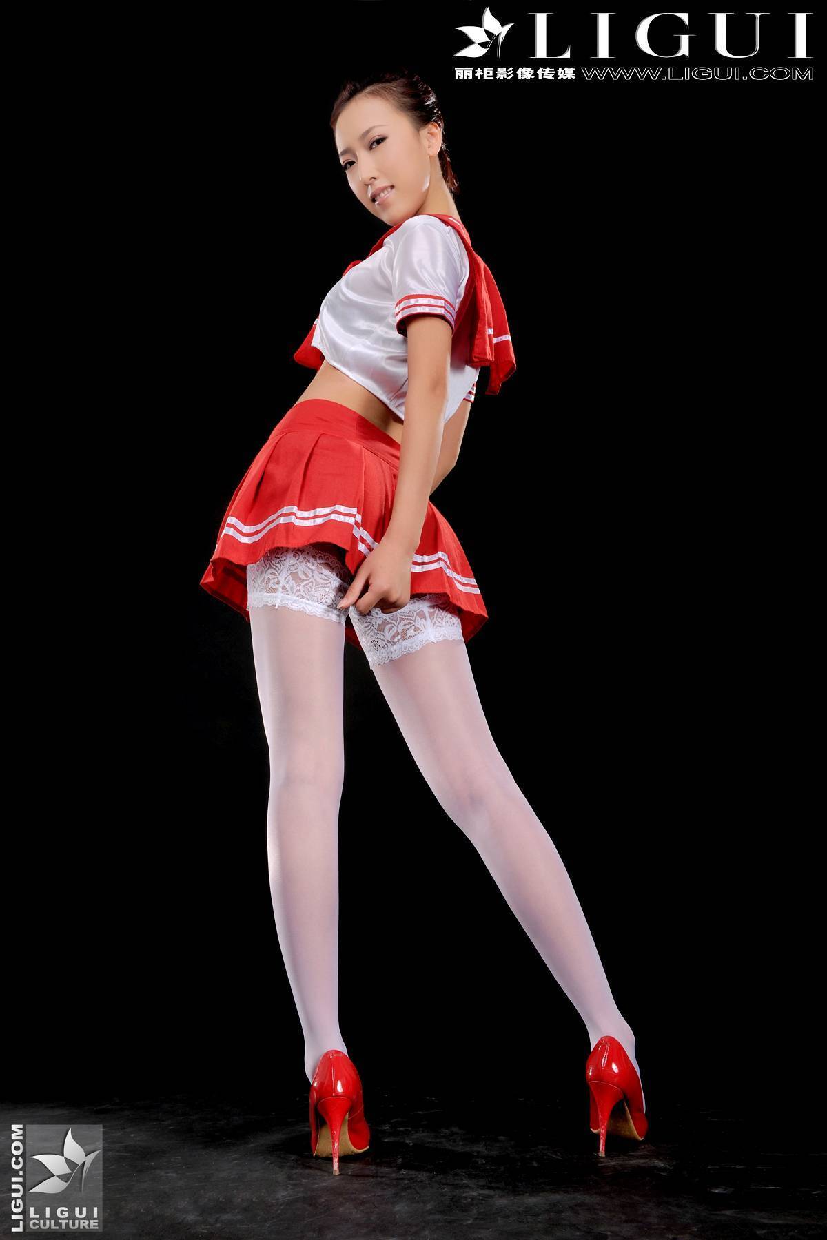 清纯学生妹美美 Model - 美美 [Ligui]丽柜  20111122