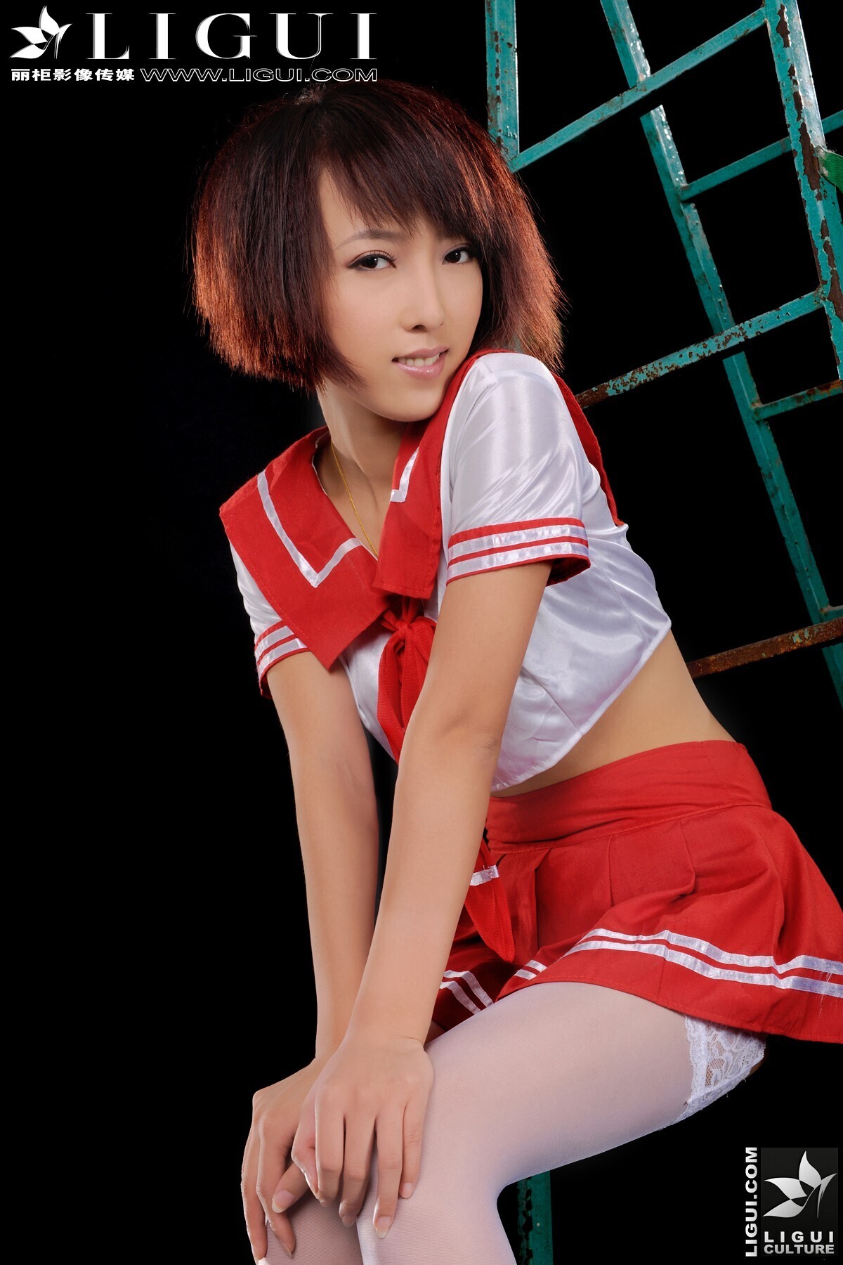 清纯学生妹美美 Model - 美美 [Ligui]丽柜  20111122