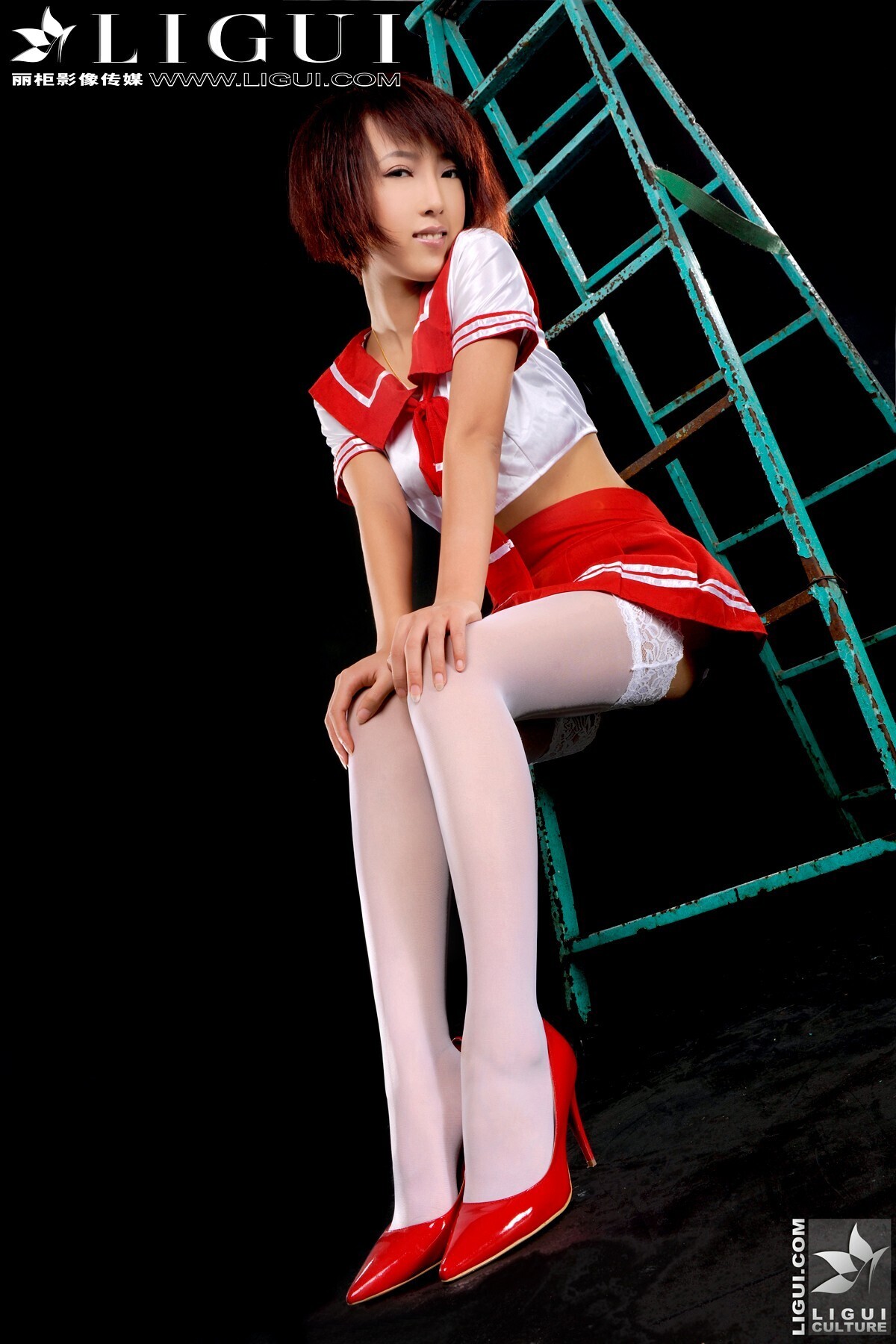 清纯学生妹美美 Model - 美美 [Ligui]丽柜  20111122