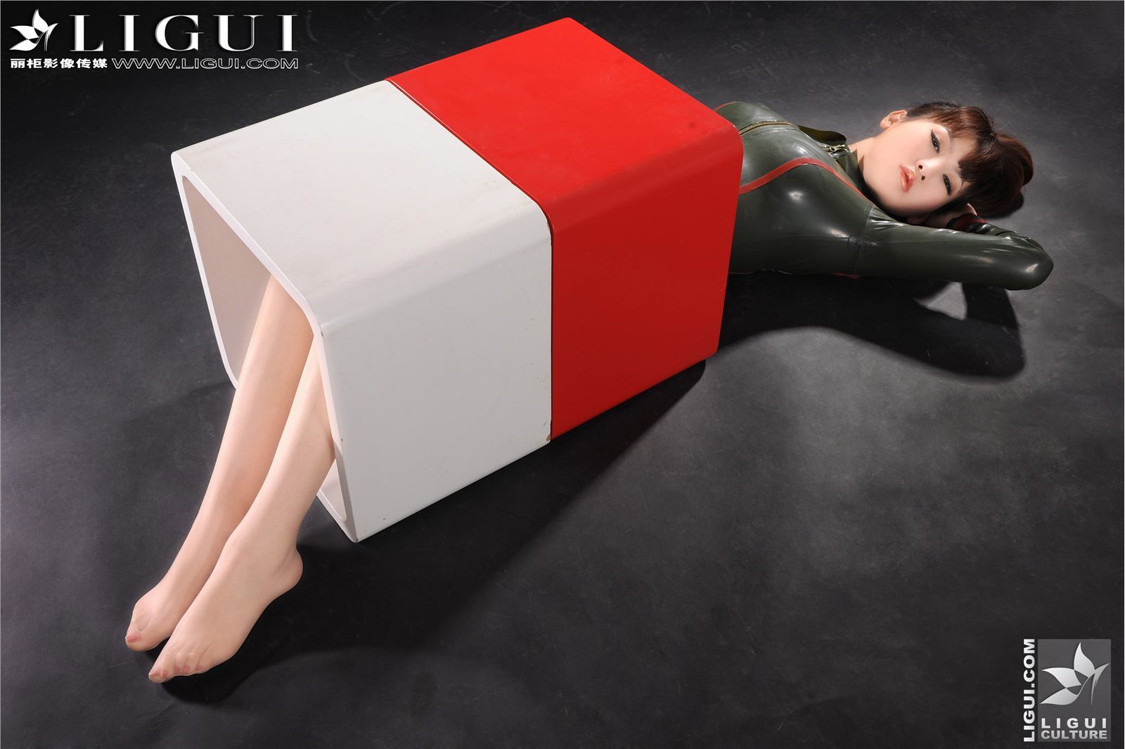 新款性感女軍服 Model - 文静 下 [Ligui]丽柜丝袜