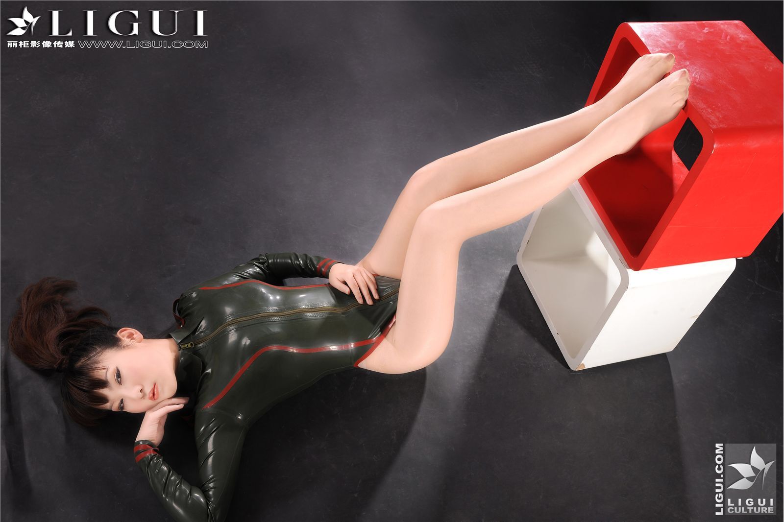 新款性感女軍服 Model - 文静 下 [Ligui]丽柜丝袜