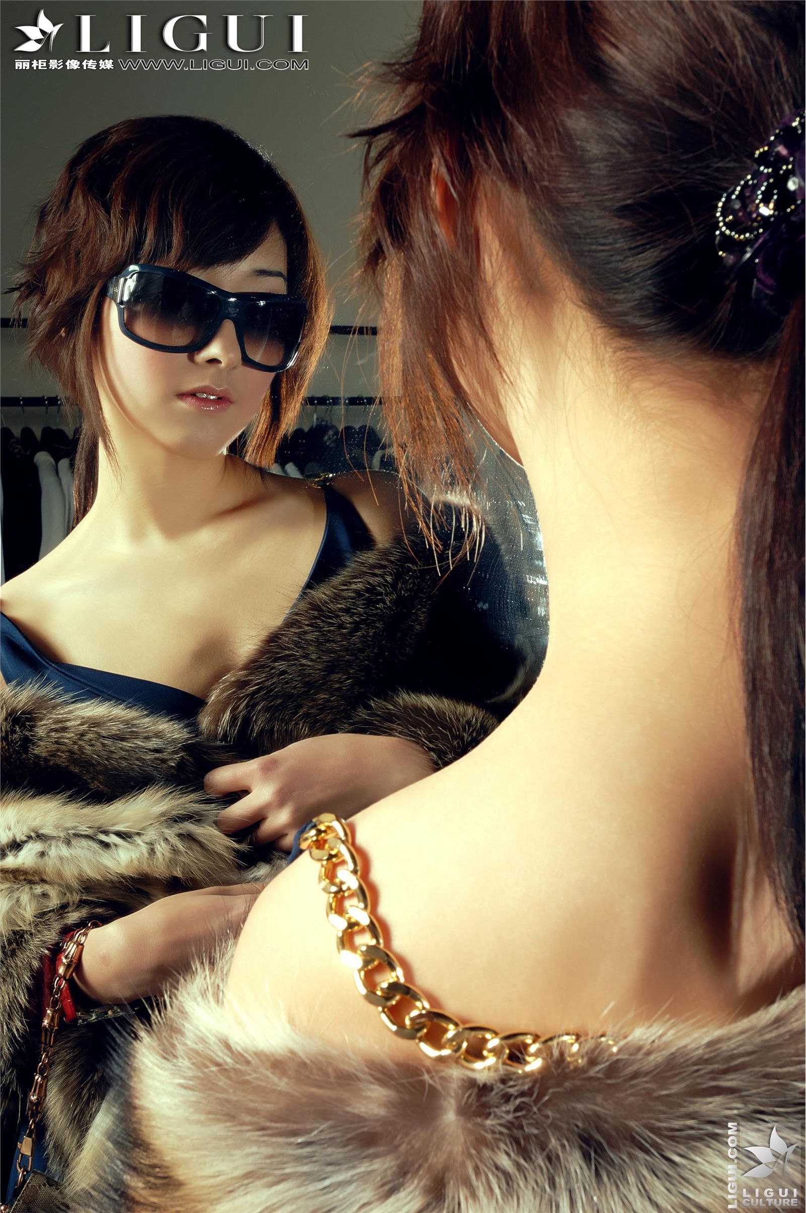 [丽柜] 2013.03.19 名莲杂志 Kelly Lisa 国产美女图片