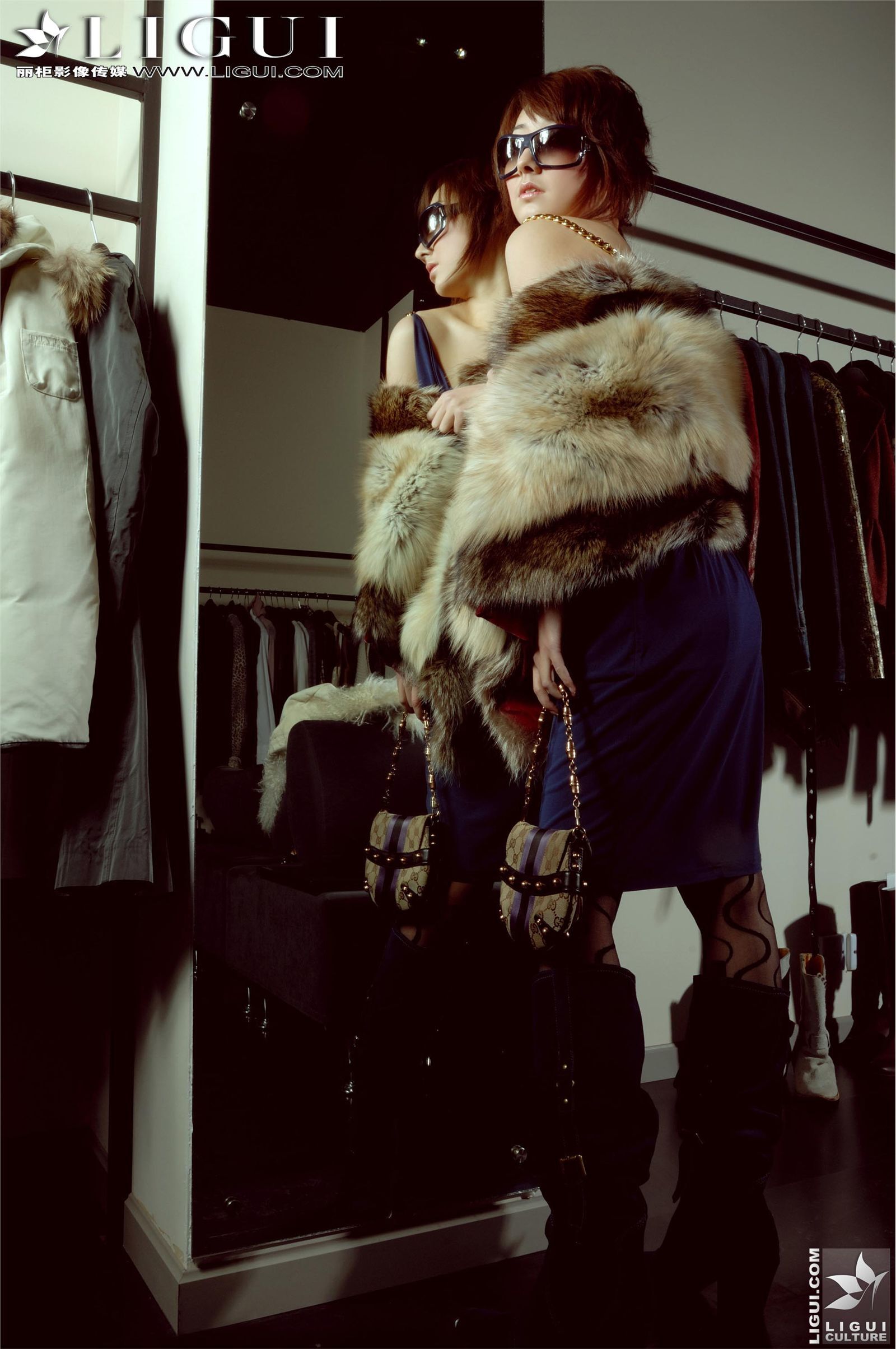 [丽柜] 2013.03.19 名莲杂志 Kelly Lisa 国产美女图片