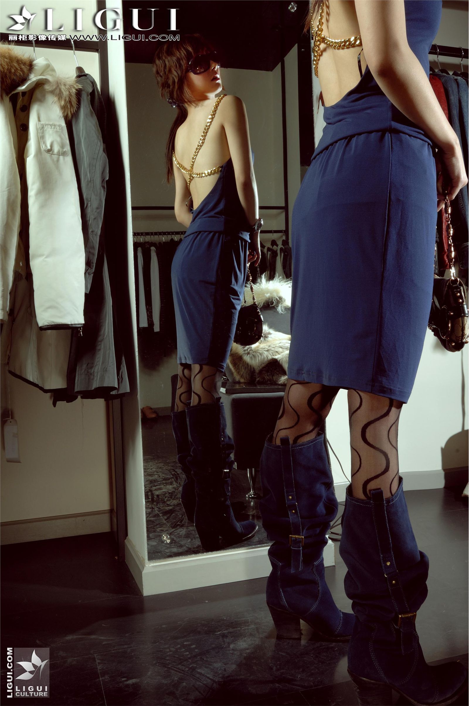 [丽柜] 2013.03.19 名莲杂志 Kelly Lisa 国产美女图片