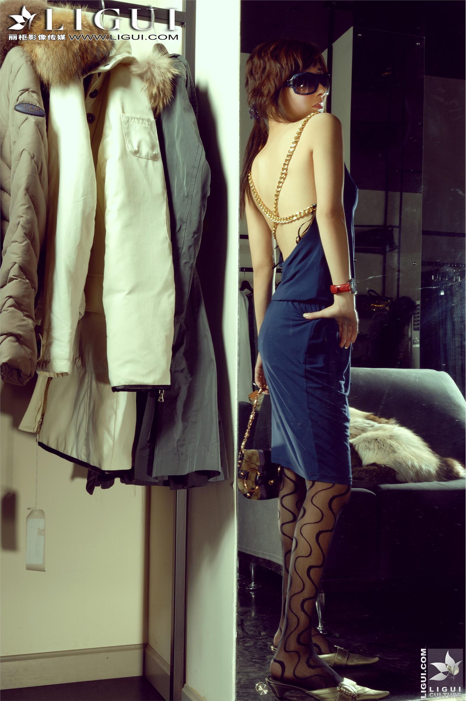 [丽柜] 2013.03.19 名莲杂志 Kelly Lisa 国产美女图片