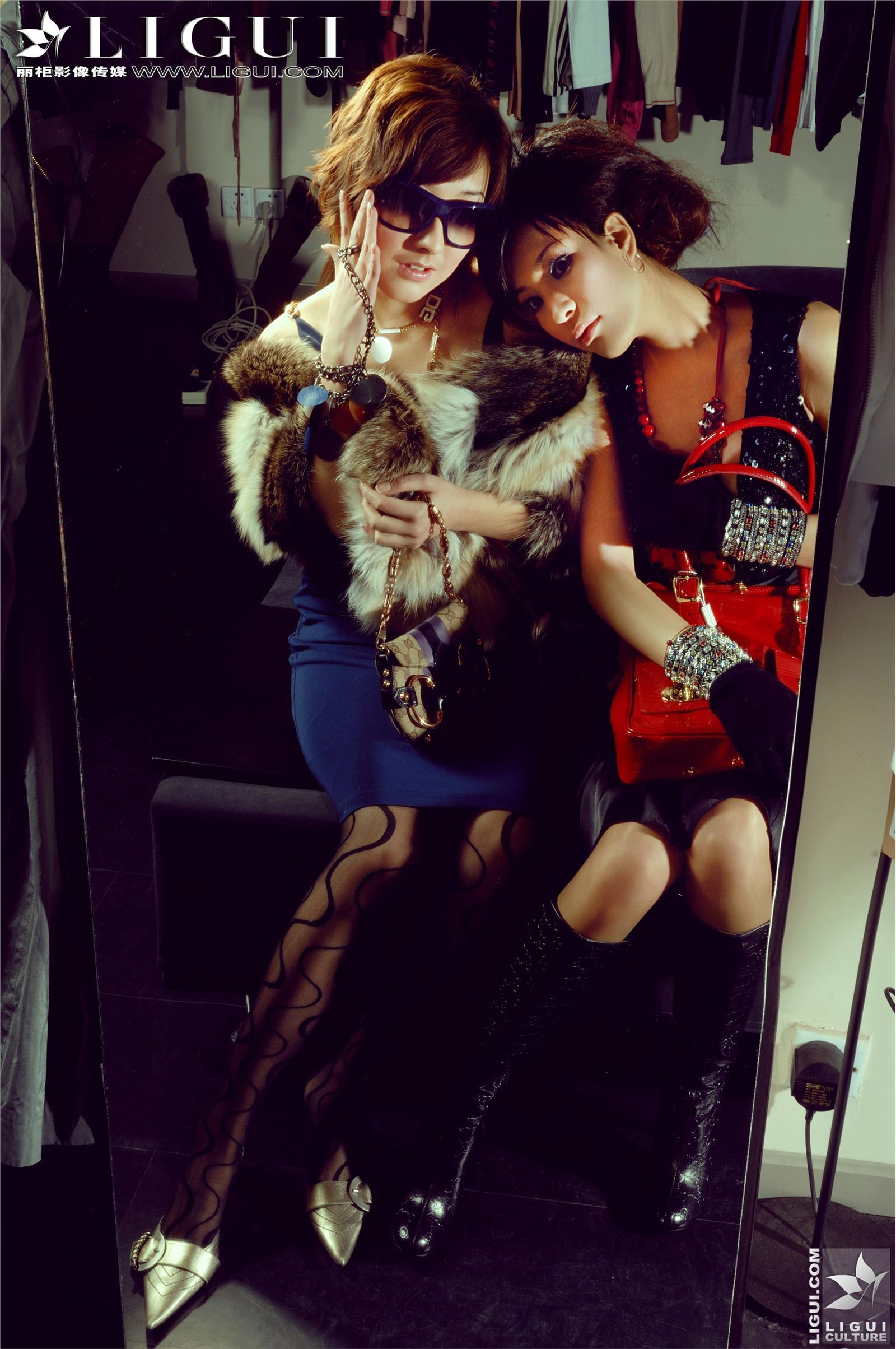 [丽柜] 2013.03.19 名莲杂志 Kelly Lisa 国产美女图片