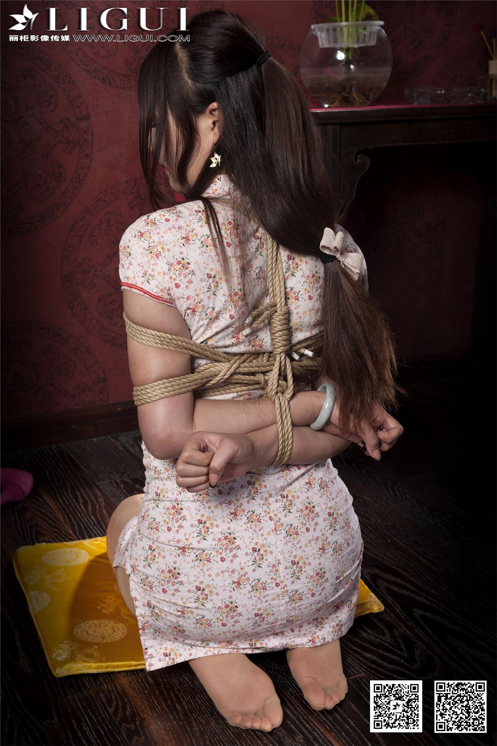 ligui 丽柜丝袜 2014.05.03 Model 叶子