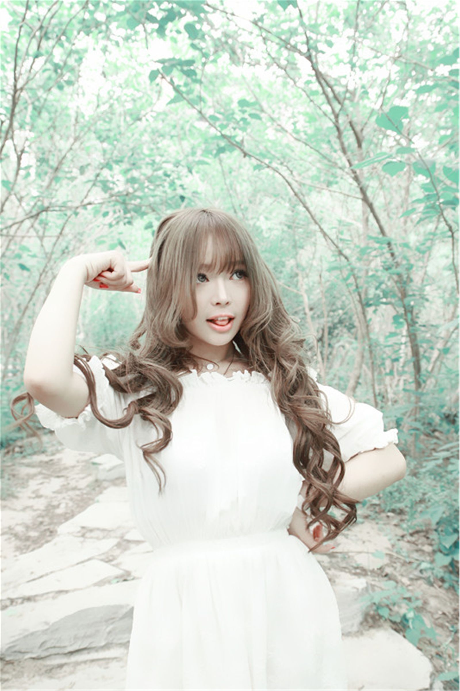 美味甜点 夏日荷塘唯美写真 紫绮原像素