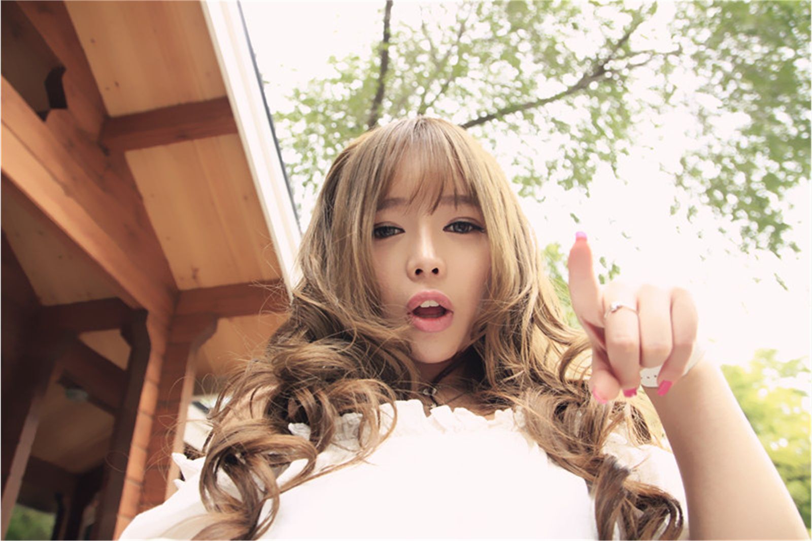 美味甜点 夏日荷塘唯美写真 紫绮原像素