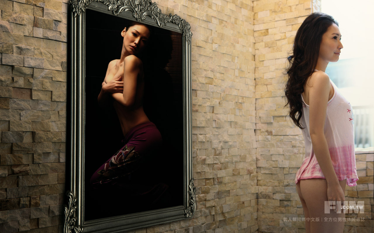 性感女郎【FHM】【男人帮】美胸半露