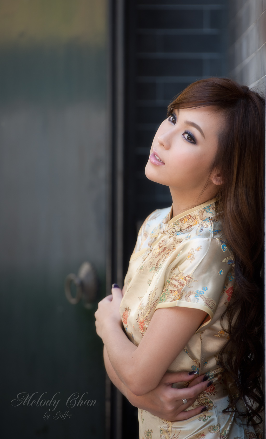 香港的美女模特Melody