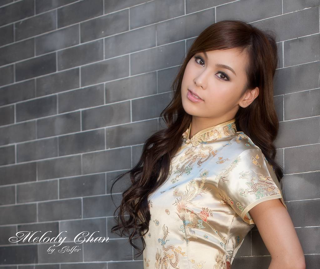 香港的美女模特Melody