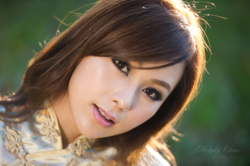 香港的美女模特Melody