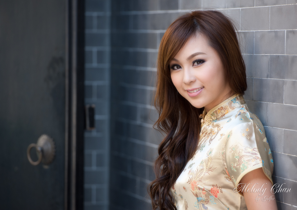 香港的美女模特Melody