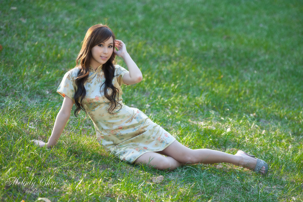 香港的美女模特Melody