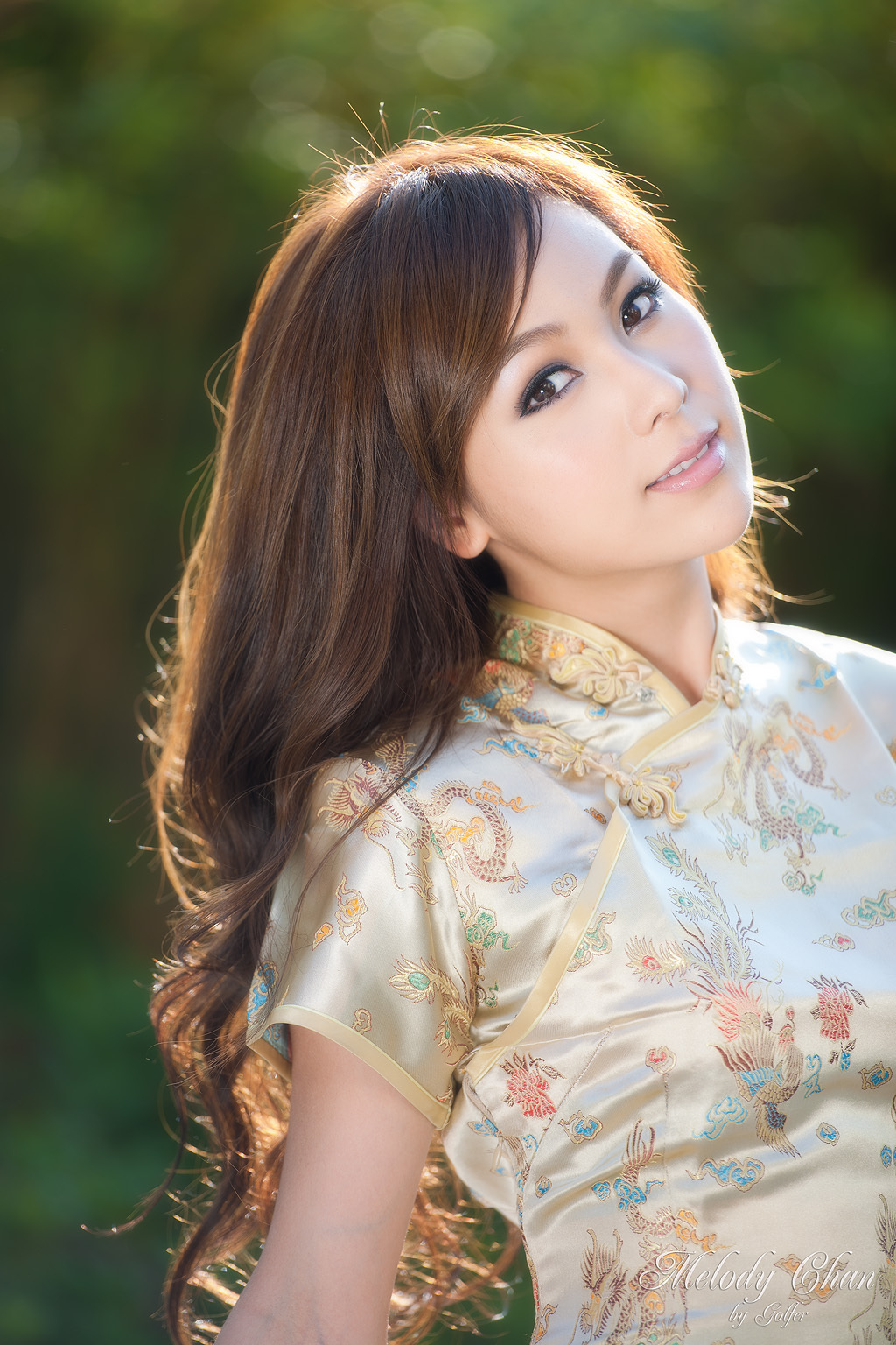 香港的美女模特Melody