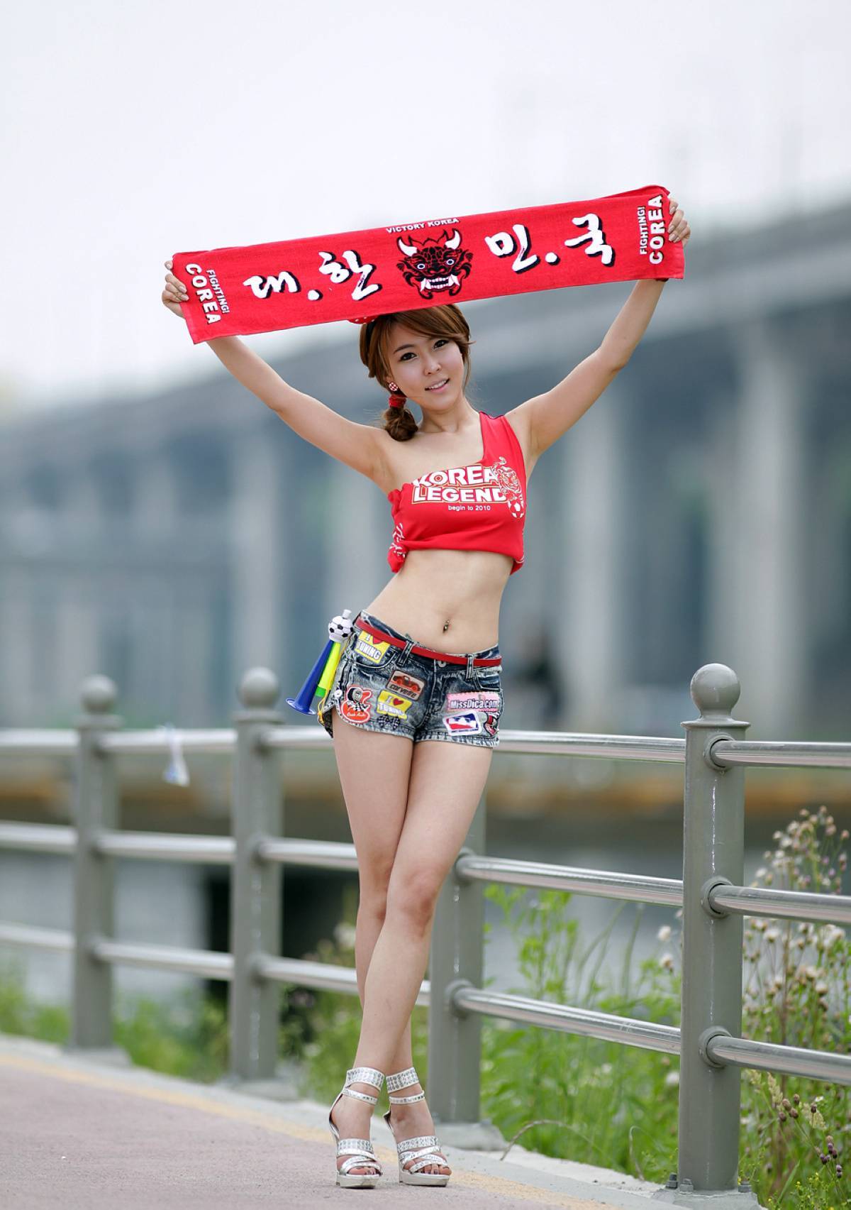 韩国美腿机车宝贝