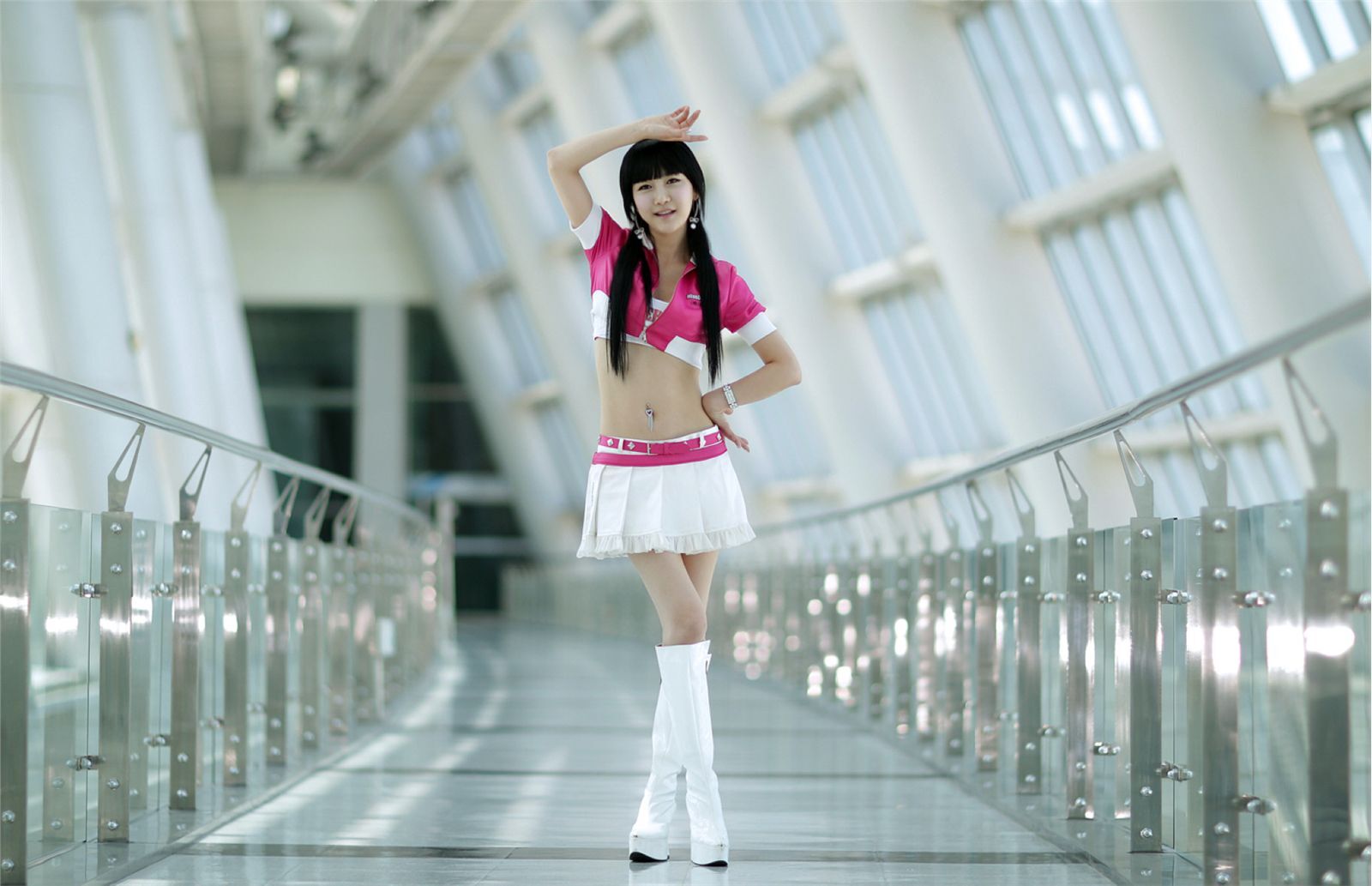 韩国美腿机车宝贝