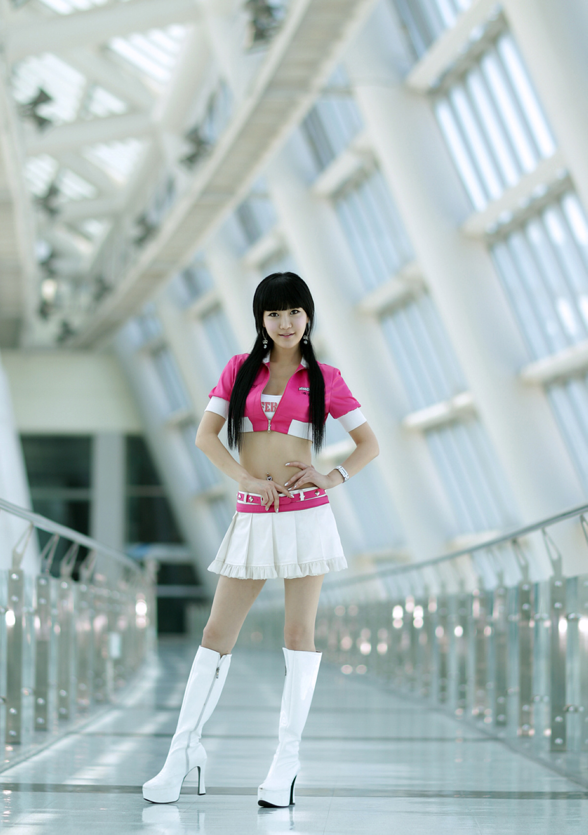 韩国美腿机车宝贝