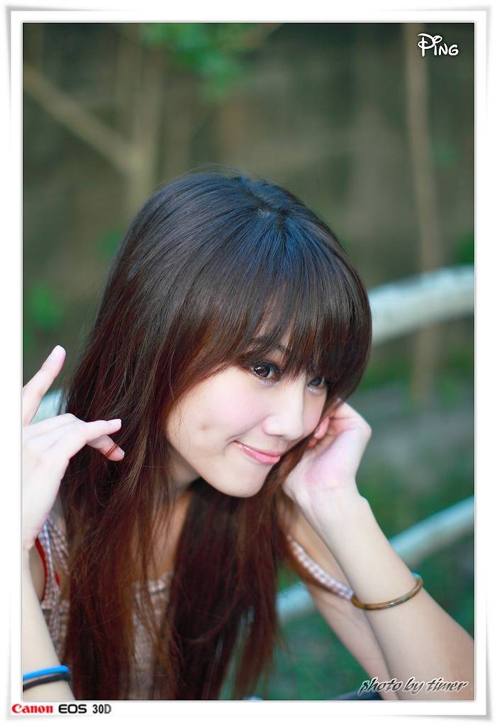 台湾妹子 小品-清華大學外拍