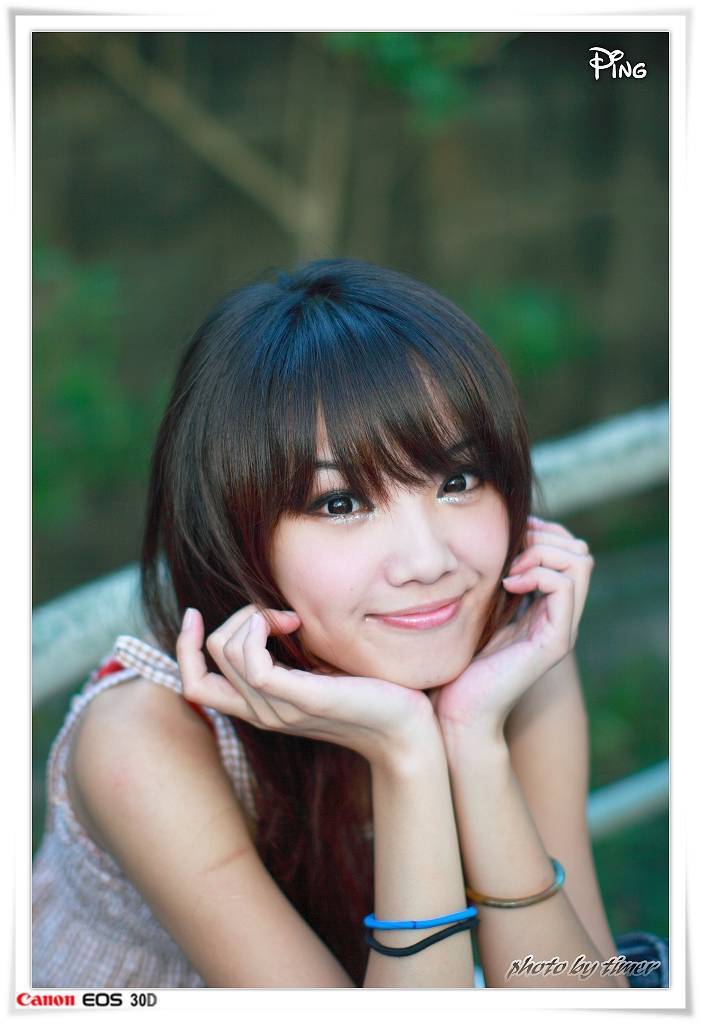 台湾妹子 小品-清華大學外拍