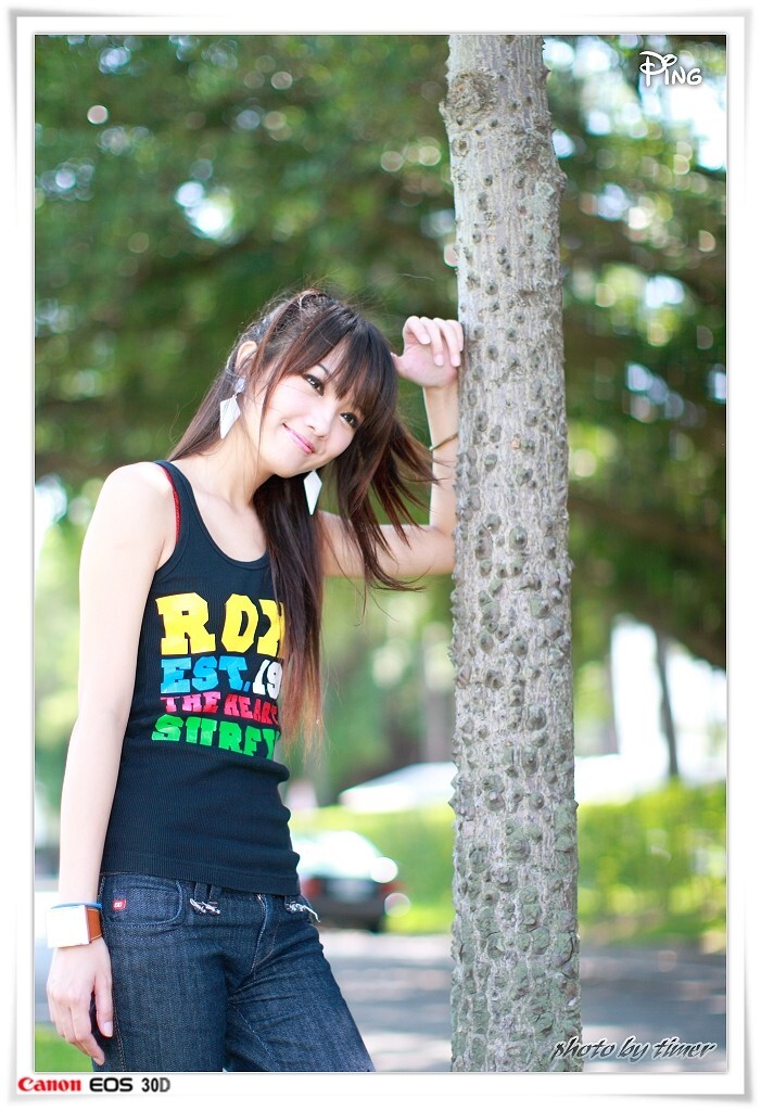 台湾妹子 小品-清華大學外拍