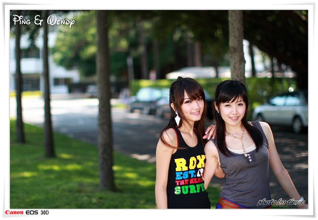 台湾妹子 小品-清華大學外拍