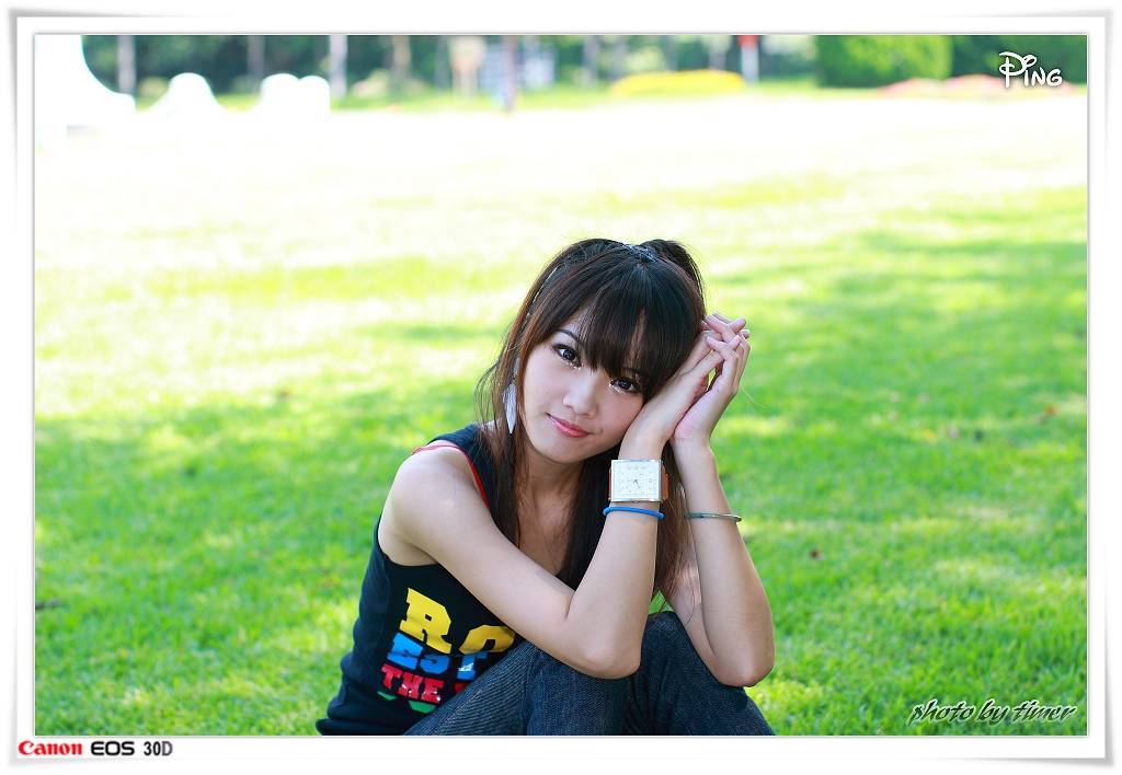 台湾妹子 小品-清華大學外拍