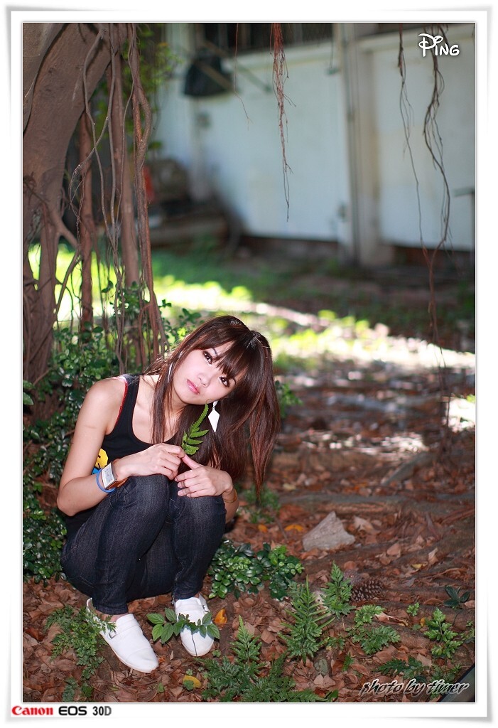 台湾妹子 小品-清華大學外拍