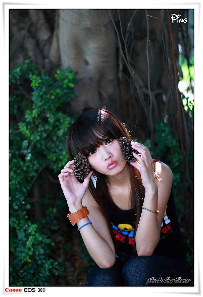 台湾妹子 小品-清華大學外拍