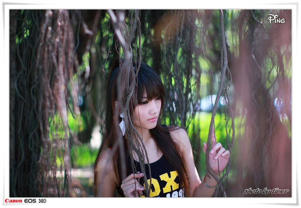 台湾妹子 小品-清華大學外拍