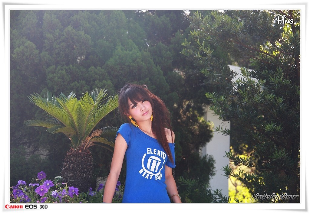 台湾妹子 小品-清華大學外拍