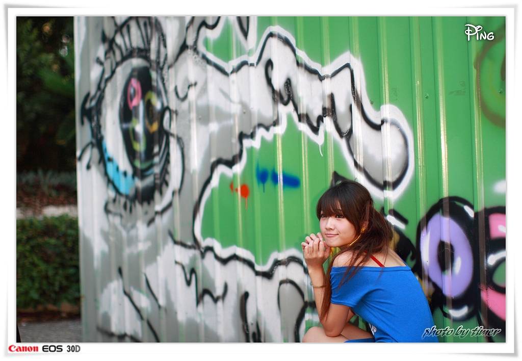 台湾妹子 小品-清華大學外拍