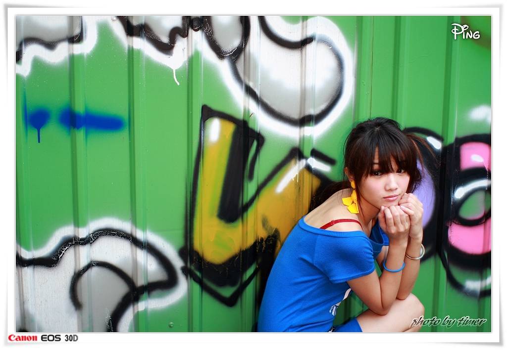 台湾妹子 小品-清華大學外拍