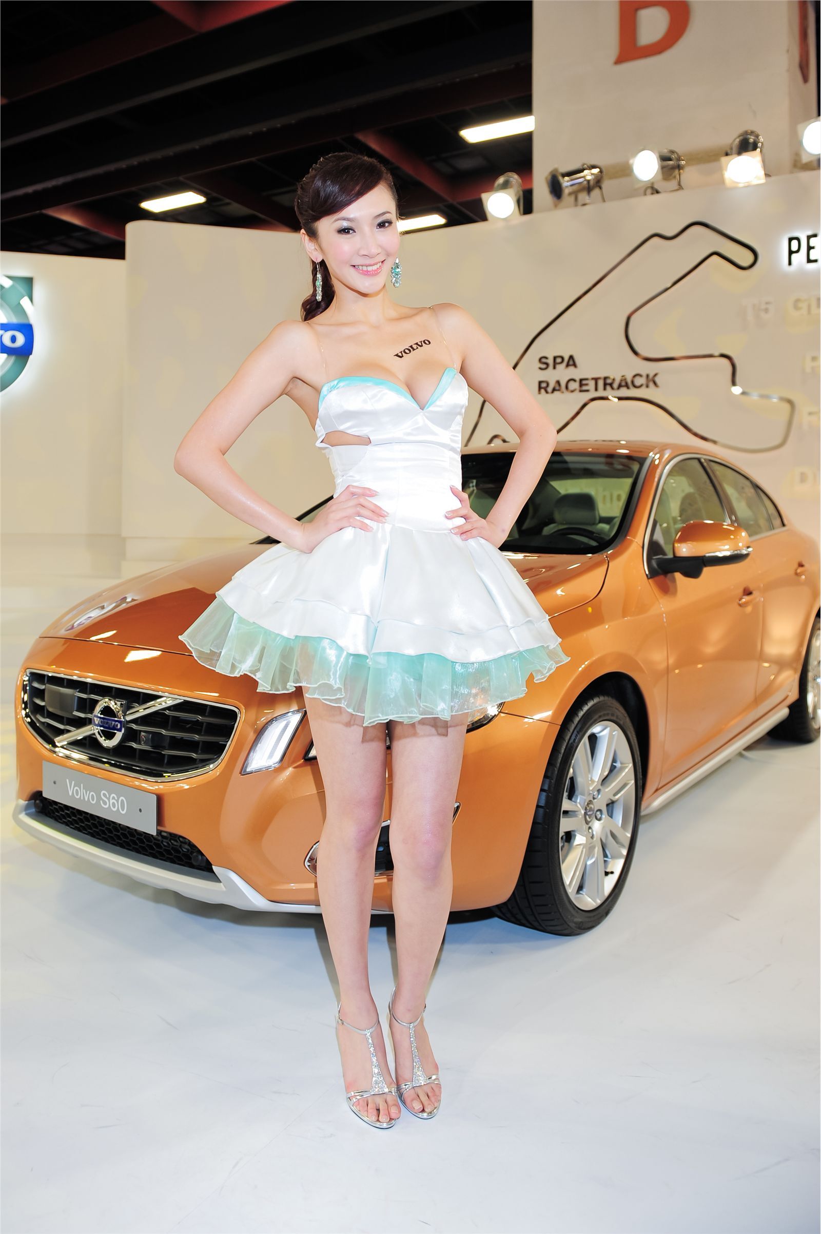 volvo 新车大展volvo美女